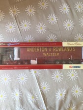 Corgi CC11911 Curtainside Trailer Anderton ERF Rowlands 1:50 Tri-Axle Cab Boxed