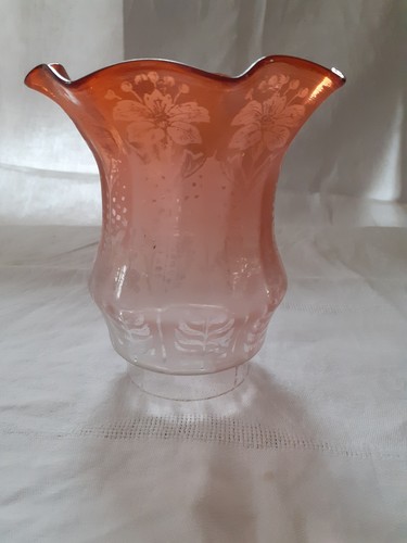 Victorian gas glass light - victorian,
