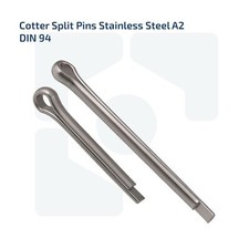 COTTER SPLIT PINS SPLIT COTTER PINS STAINLESS STEEL A2 304 DIN 94 1MM UP TO 10MM