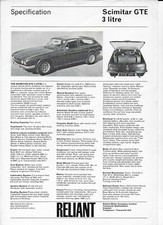RELIANT SCIMITAR GTE