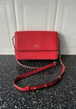 DKNY~Beautiful Red Leather