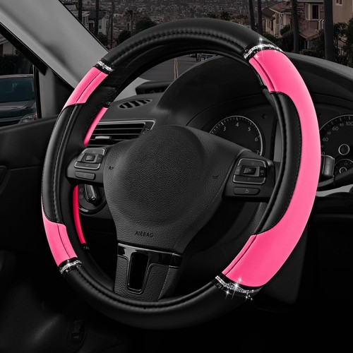 Hot pink leather - pink,