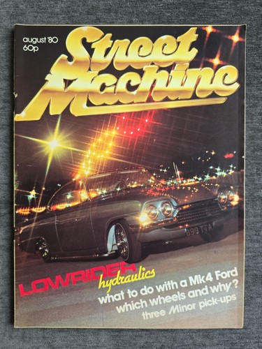 Street machine magazine august - magazine,