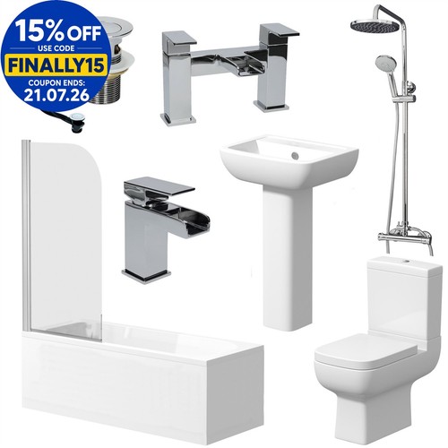 Complete bathroom suite - bathroom,