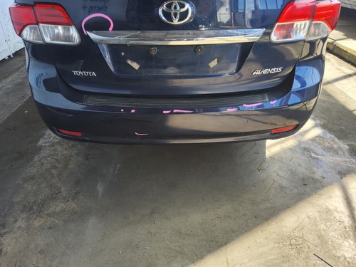 Rear bumper blue toyota - rear,