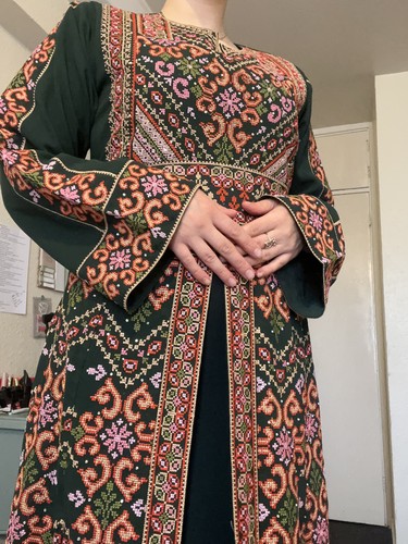 Palestinian thobe dress kaftan - thobe,