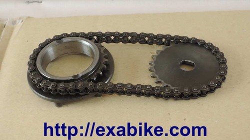 Oil pump drive for - for, triumph
