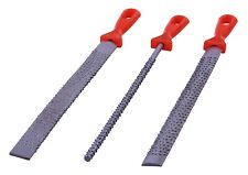 3 x Steel Rasp File Set