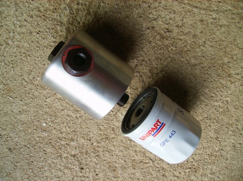 Oil filter spin conversion - spin-on,