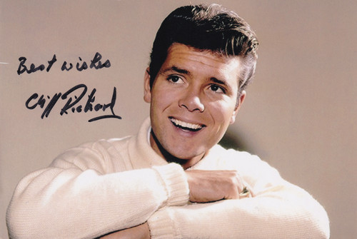 Cliff richard hand - richard, signed