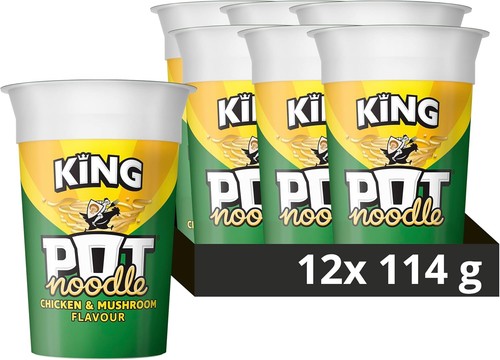 Pot noodle chicken mushroom - pot,