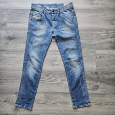 Diesel Staffy Jeans Women's W28 L30 Blue Adjusted Leg Good Condition