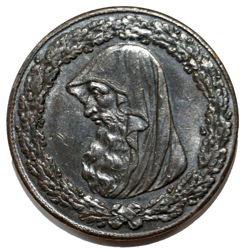 Angelsey druid copper penny - angelsey,