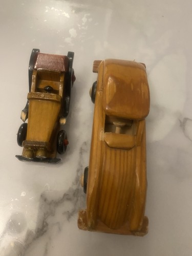 Wooden car toy natural wood - toy,