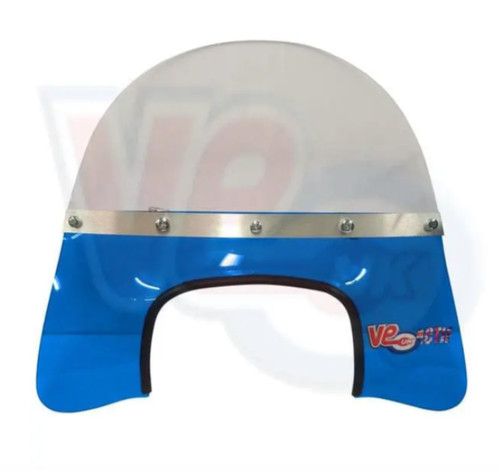 1960 style solid blue - style,