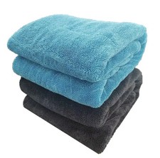 Blue Car Drying Towel 1400gsm