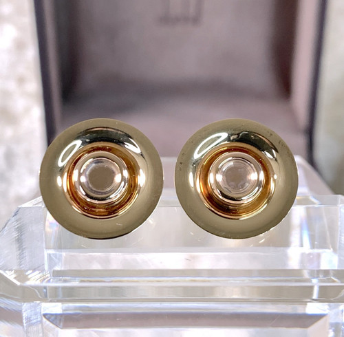 Dunhill cufflinks gold - cufflinks,