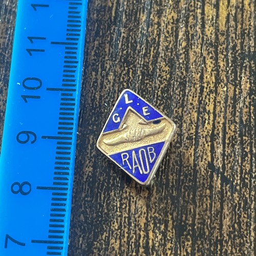 Gle raob enamel badge pin - gle,