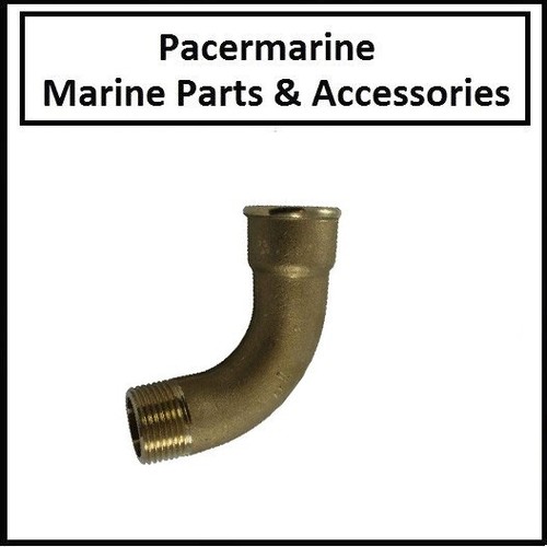 Brass swept pipe elbow fitting - brass,