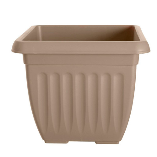 Plastic square planter 30cm - square,