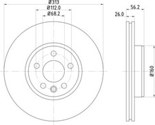 Mintex discs front fits - discs,