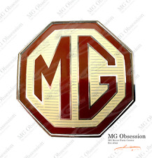 MG TF FRONT BUMPER BADGE. GENUINE MG PRODUCT DAB000160 