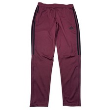 Adidas Tracksuit Bottoms Pants Straight Fit Retro Purple Mens Medium