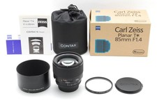 [TOP MINT] Contax Carl Zeiss N Planar 85mm f/1.4 T* AF Lens For N1 NX From JAPAN