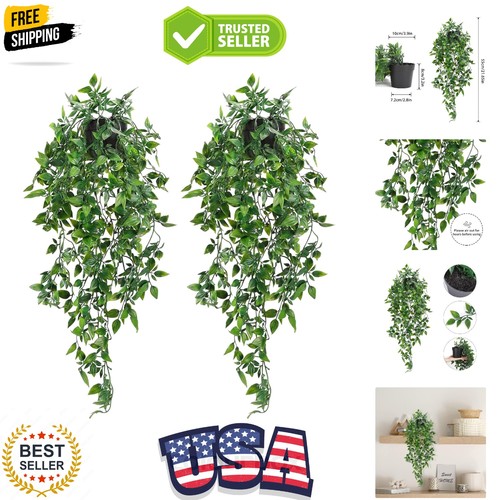 2pcs fake hanging plants - fake,