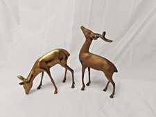 VINTAGE PAIR OF SOLID BRASS