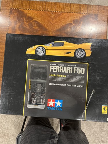 Tamiya ferrari yellow f50 - ferrari,