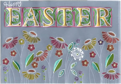 Original parchment craft card