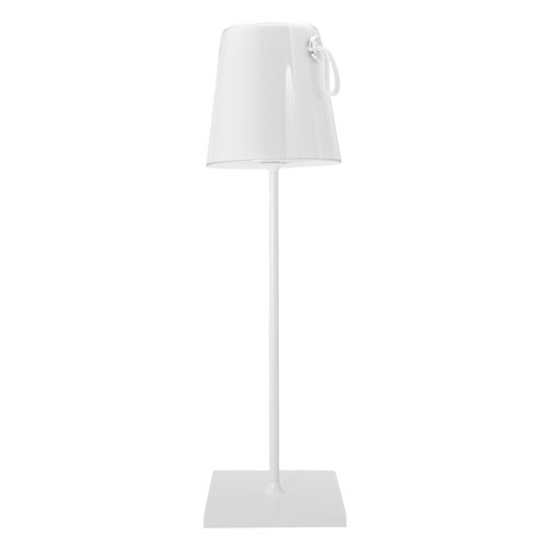 Tall modern white - led, colour