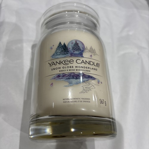 Yankee candle snow globe - candle,