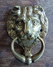 Vintage Brass Door Knocker