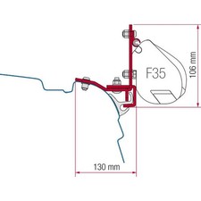Fiamma awning mounting bracket - awning,