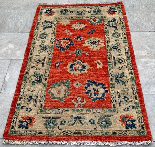 4x3 hand knotted afghan - hand,