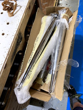 4 metal tapered table legs