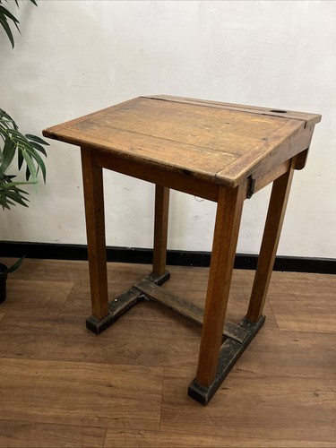 Vintage wooden lift school - up,