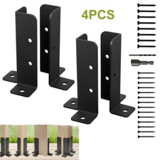 4Pcs Post Base Support Fence