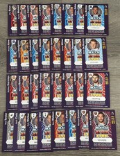 MATCH ATTAX 2016/17 16/17 FULL SET OF ALL 32 PRO 11 LIVE CODE CARDS