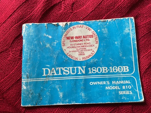 Datsun 180b 160b owners - 180b,