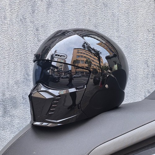 Retro motorcycle helmet abs - retro,