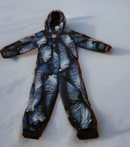 Molo polaris snowsuit blue - molo,