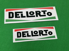 Italian Classic M"Cycle Lambretta /VESPA /"DELLORTO"Pair of  Stickers ULMA N.O.S