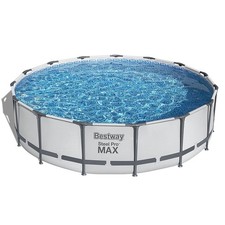 Bestway Swimming Pool Set Pro MAX Steel Above Ground Round (L) 1.07m x (H) 457cm