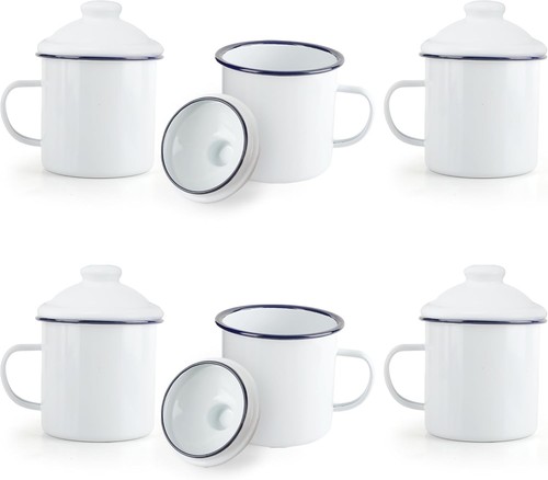 Pack 370 enamel mug with - pack,