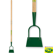 GroundMaster Dutch Hoe - 54" Ash Handle Versatile Strong Steel Garden Tool
