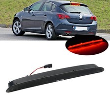 Black Lens High Level LED 3rd Stop Brake Light For 2009-15 Vauxhall Astra J MK6