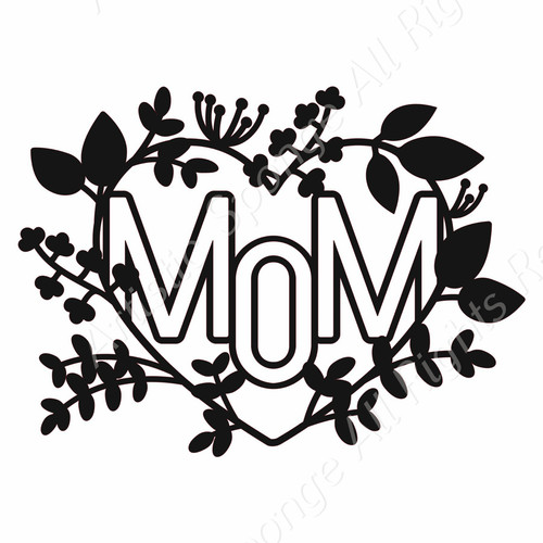 Mother day heart reusable - heart,